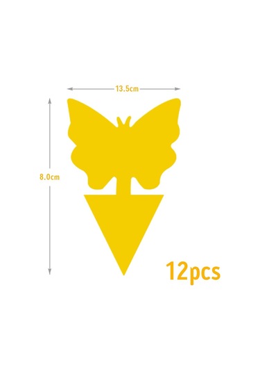 Mufunye Bitki Saksıları İçin Atrapa, Bitki Haşere Kontrolü, Tek Kullandım Atık, 8cm 13cm, Kauçuk+kağıt Malzeme