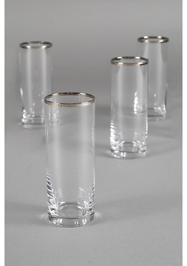 Rakle Avantgarde Platin 4'lü Rakı Bardağı Seti 195 Cc