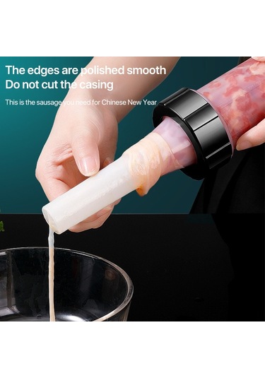 Sones Ev Tipi Manuel Sosis Doldurma Makinesi Küçük Sosis Makinesi Diğer