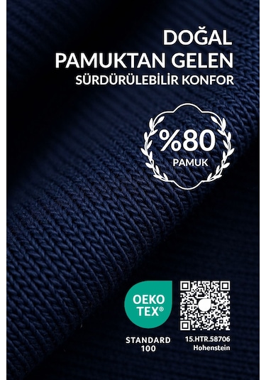 Orbis 7'li Erkek Pamuk Yoğun Yumuşak Patik Düz Çorap Siyah