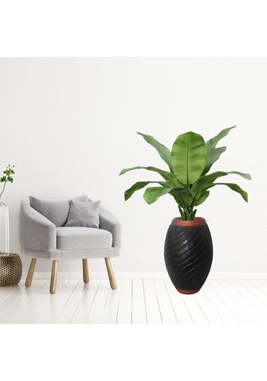 Dekoratif El Yapımı Modern Seramik Vazo 28 Cm