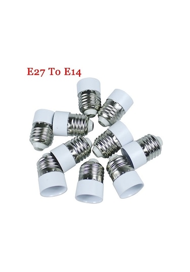 Agoodshop 1 Adet E27 E14 Dönüşüm Lamba Tutucu Adaptörü Dönüştürücüler Soket Adaptörü Led Tutucu Ac85