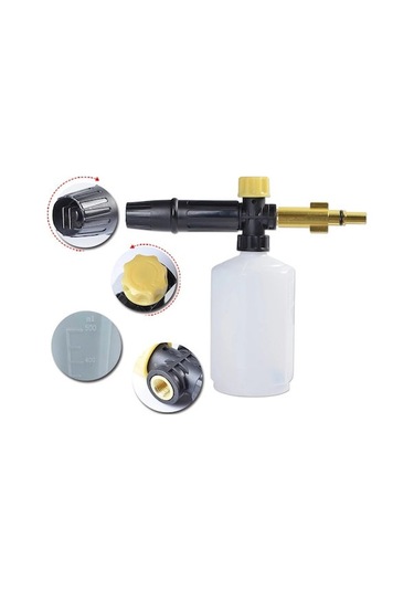 Mufunye Ev İçin Yüksek Basınçlı Yıkama Makinesi Köpük Kavanozu - Yeni Dr. Ar Bağlantılı Pa Kavanozu