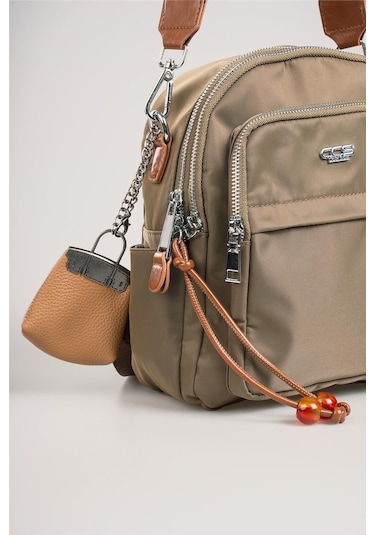 Ççs Kadın 18024 Sırt Ve Omuz Çantası Yeşil