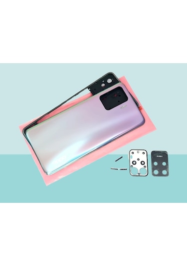 Oppo Reno 5 Lite Uyumlu Full Kasa Arka Kapak Batarya Kapağı - Mavi Çok Renkli