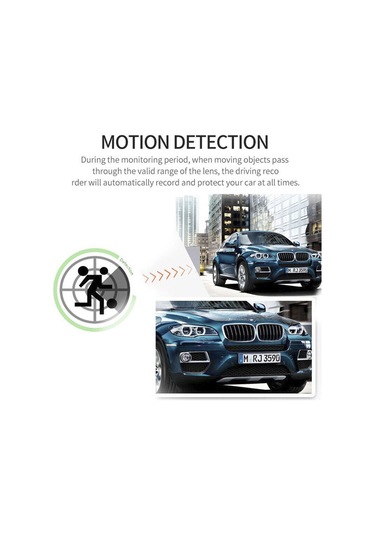 Monyee Araç Sürücü Kaydedici 1080p Fhd 170 Geniş Açı Lcd Ekranlı G-sensor Gece Görüşü Dvr Kamera