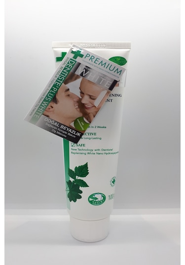 Dentiste White Doğal Beyazlık Sağlayan Bitkisel Diş Macunu 100gr