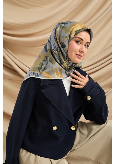 Silk Home Twill İpek Eşarp 11480-66 Bebe Mavi, İndigo, Yeşil, Fildişi, Hardal