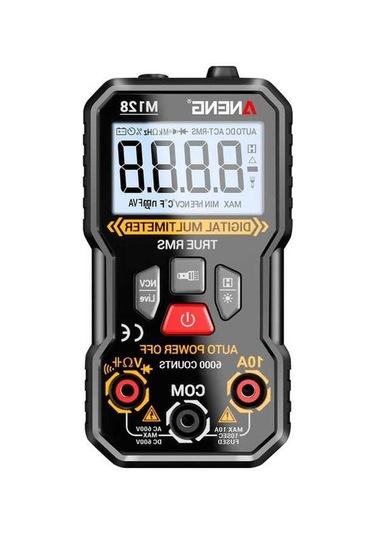 Besthome1 Aneng M128 Dijital Multimetre: 6000 Sayım, Yüksek Hassasiyetli Ak-dc Voltaj, Direnc, Ncv Testeri, Lcd Işık, Veri Tutm