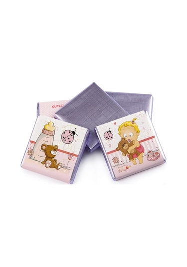 Melodi Sütlü Madlen Pembe Kız Bebek Çikolatası 500 G