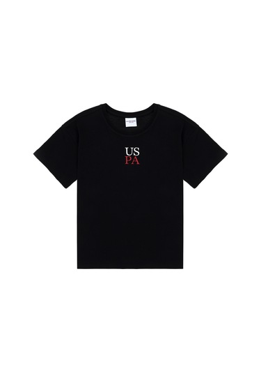 U.s. Polo Assn. Erkek Çocuk Siyah Tişört Basic 50306498-vr046 Siyah