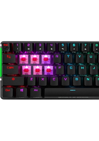 Asus ROG Falchion Cherry MX Red Switch Türkçe RGB Mekanik Kablosuz Mini Gaming Klavye