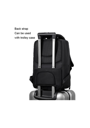 Novahub Oumantu 2101-1 Su Geçirmez Bilgisayar Çantası, Karınca Kumaş Siyah Çok Renkli Çok Renkli