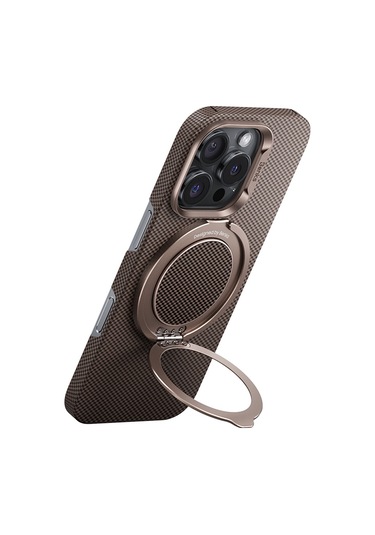 Benks L52 Magnetik Parmak Ring Stand 360 Derece Dönebilen Armortint Kevlar Tasarımlı Gold