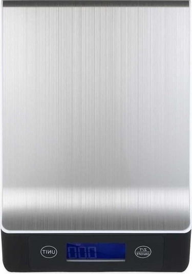 Ulzyvf Createtech Yüzey Yüksek Terazi, 5kg/1g Hassasiyet, Siyah Mutfak Lcd Kkmoon Işıkla Fırın Geçirmez Tartı Siyah