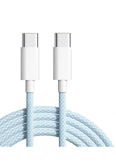 Apple iPhone 15 Pro Uyumlu 60w Şarj Ve Data Kablosu Plus