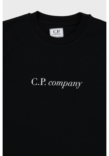 C.p. Company Çocuk T Shirt 10ckts048 005792w 999 Siyah C.p. Company Çocuk T Shirt 10ckts048 005792w 999 Siyah