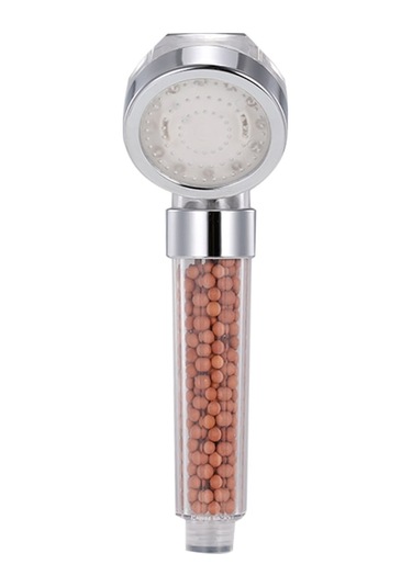 Led Işıklı Anionlu El Tipi Duş Başlığı, Su Akımı İle Çalışır, Renkli Işık Ve Su Arıtma Özelliği Çok Renkli Çok Renkli