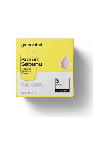 Greenlabel Kükürt Sabun 120 G.
