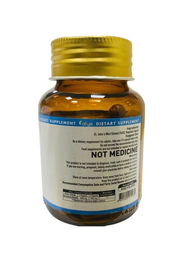 Afye St.John'S Worth 60 Kapsül 600 Mg Sarı Kantaron Ekstraktı