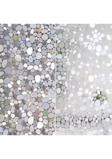 Statik Desenli Cam Folyosu Buzlu Cam Folyo Cam Filmi 3 D. (431377520)