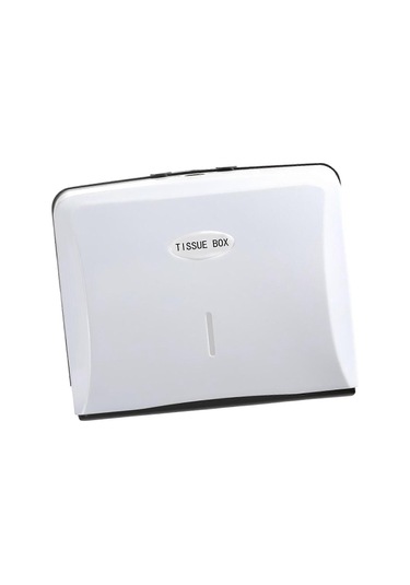 2 Adet Duvara Monte Plastik Mendil Kutusu Dispenseri