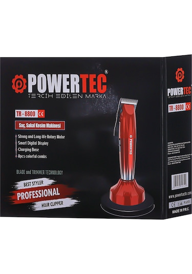 Powertec TR-8800 Saç  Tıraş Makinesi