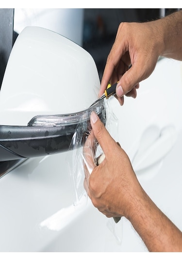Araç Kapı Eşik Çizik Önleyici Şeffaf Koruma Folyo 10 cm x 5 metre