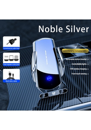 Liangmei Araba Manyetik Cep Telefonu Tutucu Kablosuz Şarj Cihazı