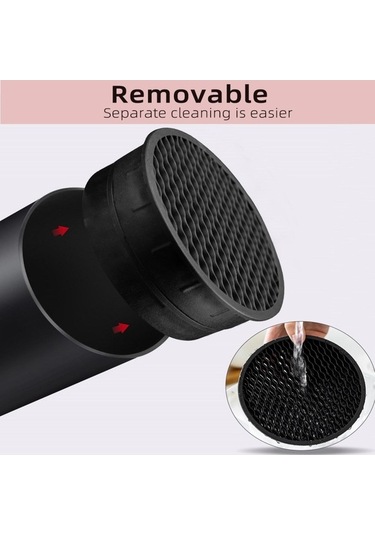 Pazly Siyah Mutfak Düzenleyici Bıçak Tutucu Standı, Blok, Süzgeç, Kaşık Çatal Saklama Kutusu Siyah