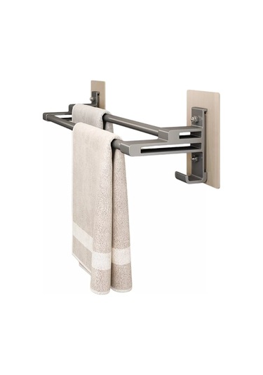 Vesalka Dla Polotenec Drilleme Gerektirmeyen 50 Cm Kendinden Yapışkanlık Havlu Askısı 230575196 Gri