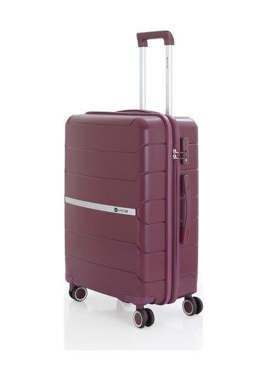 Mçs Polipropilen Valiz V366 65 Cm S20sy100004165 210 Mürdüm