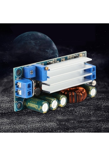 Yaozixa 5v-30v Girişli Dc-dc Gerilim Regülatör Modülü: Sabit Akım/dürtü İle Yükseltme/aşağı Çekme, Li-po Şarj, Led Kontrol, 3a Çıkış