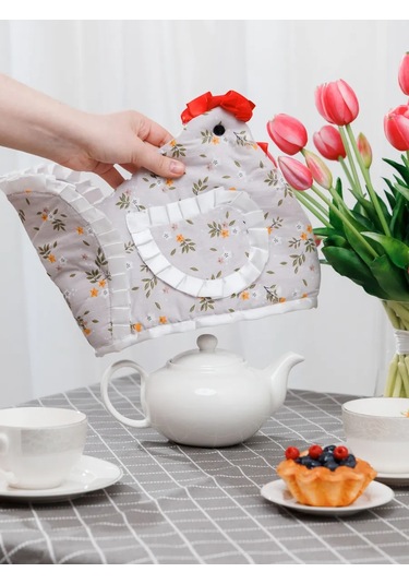 Rukavica Çaydanlık İsıtıcısı/kapak "tavuk" 403692114 Gri