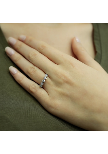 Lova G Renk 0,50 Karat Pırlanta Beştaş Yüzük - 1050188