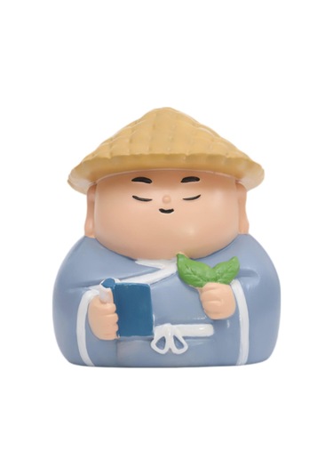 Suntek Küçük Figür Heykel Koleksiyon Reçine Süsleme 5,9x5,6x6,6 Cm