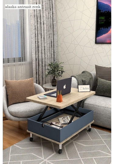 Kolexonline Desensiz Akıllı Sihirli Sehpa 3 Kademeli