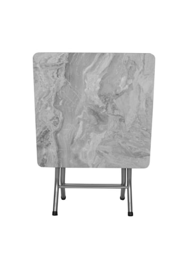 Ahşap Desenli Katlanabilir Masa 60 60 Diğer