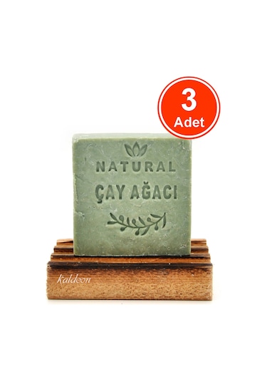 Çay Ağacı Sabunu El Yapımı Doğal 120 G x 3 Adet