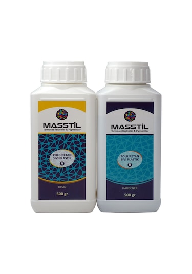 Masstil Poliüretan Sıvı Plastik Set 1 Kg Reçine+Sertleştirici