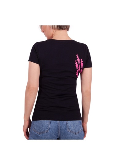 Biggdesign Ana Tanrıça Siyah Kadın T-Shirt