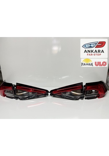 Toyota Corolla 2019-2025 Stop Lambası Sağ - Sol İç Ve Dış Takım  Farba-ulo-4 Stop Ledsiz -