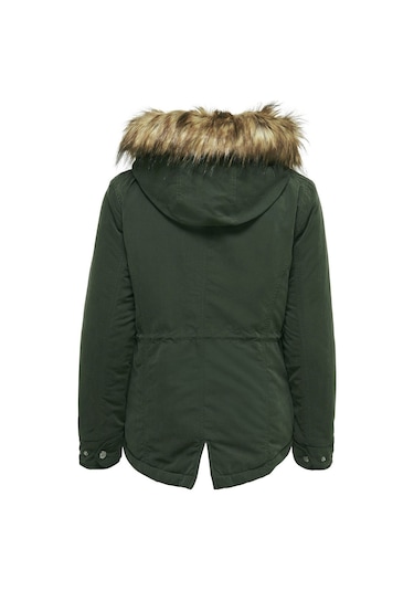 Only Yeşil Kadın Günlük Mont 15158948-Pe Lucca Parka Jacket Oyw P