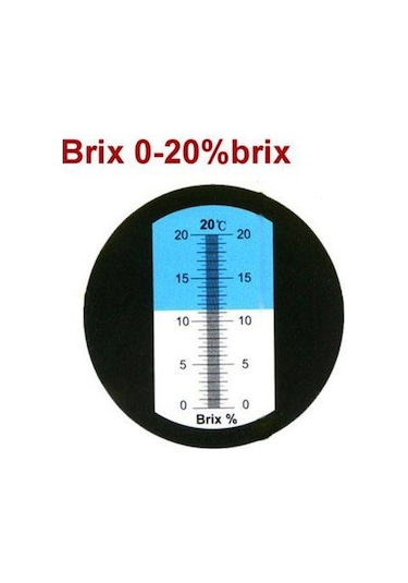 Atc 0-20 Şeker Yoğunluk Ölçer Brix Refraktometre
