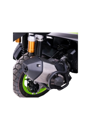 GP Kompozit RKS Reale 125 2022-2025 Uyumlu Egzoz Koruma Demiri Siyah