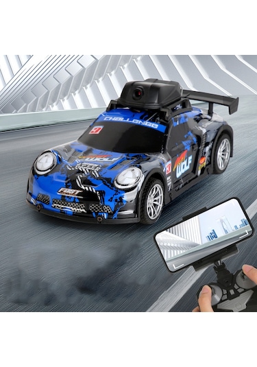 Usb Şarjlı Kameralı Oyuncak Spor Araba Siyah