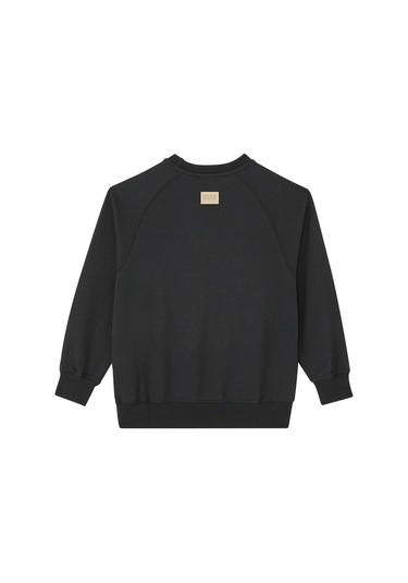 Msgm Çocuklar Için Rahat Sweatshirt Siyah