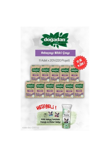 Doğadan Adaçayı Bitki Çayı 11 Al 9 Öde Ve Rosie