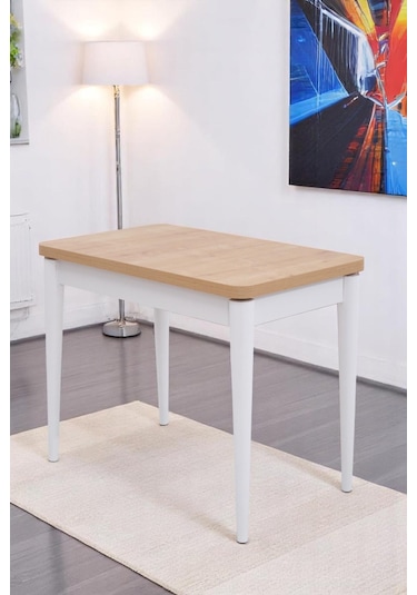 Damla Hilal Mdf Mutfak Masa Sandalye Takımı 60x100cm Kahve