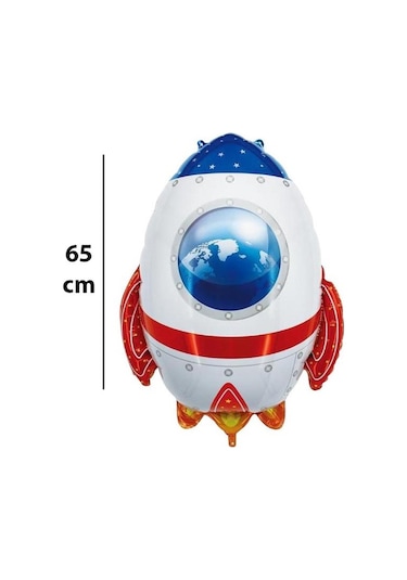 Uzay Mekiği Folyo Balon 51 65 Cm